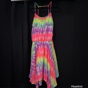 Bright Tie Dye Dress